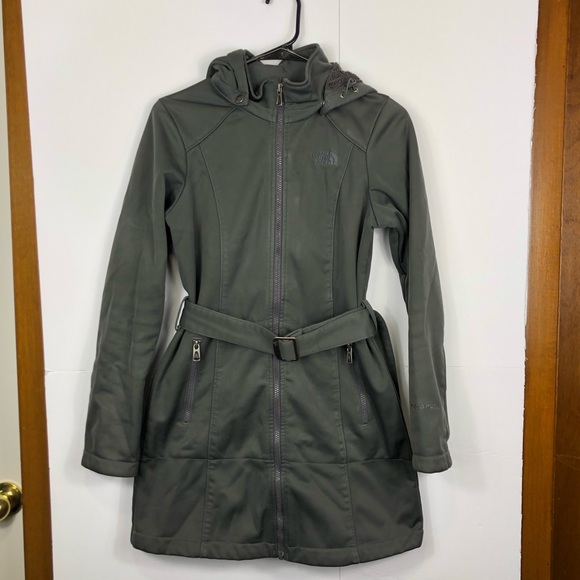 The North Face Belted Parka Jacket Sz XS - Picture 1 of 12